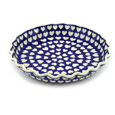 Fluted Pie Dish 10"