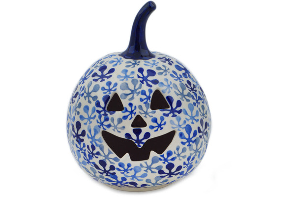 Jack O Lantern Candle Holder 6"