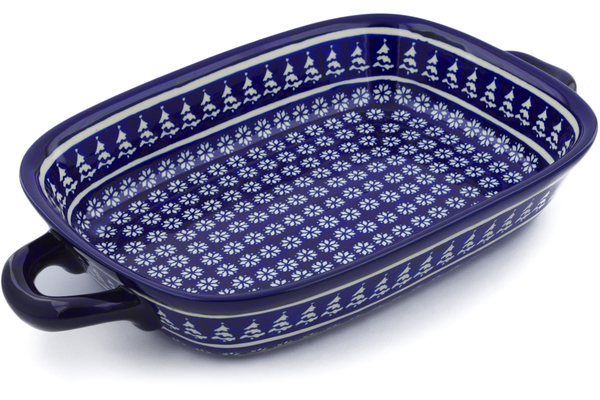 Rectangular Baker with Handles 18"