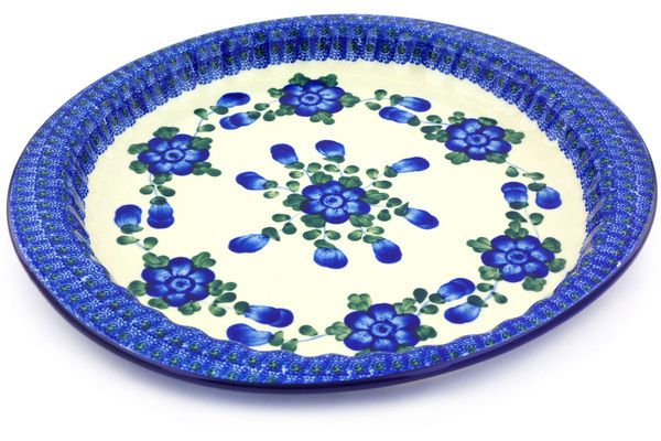 Fluted Oval Platter 13"