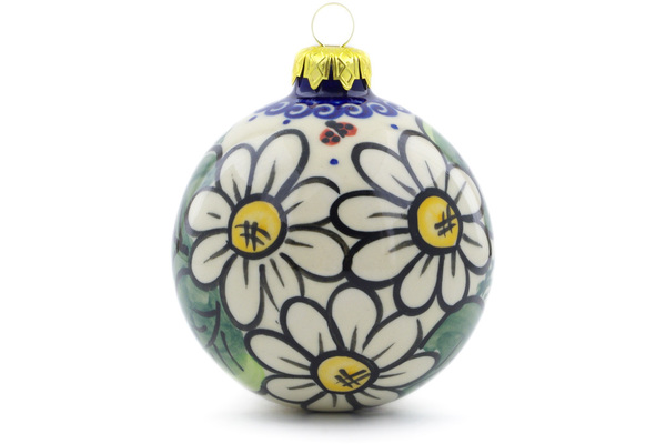 Christmas Ball Ornament 4"