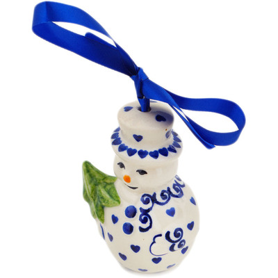 Snowman Ornament 4"