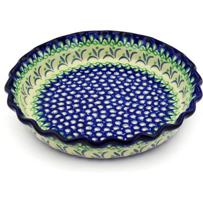 Fluted Pie Dish 10"
