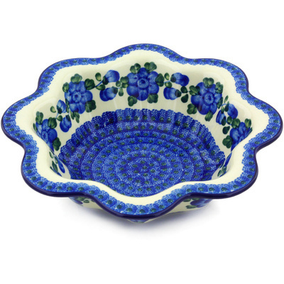 Scalloped Fluted Bowl 10"