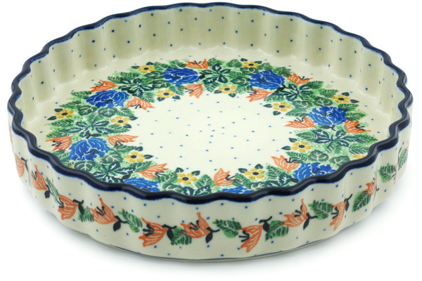 Fluted Pie Dish 9"
