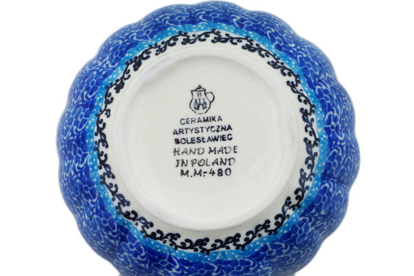 Scalloped Fluted Bowl 5"