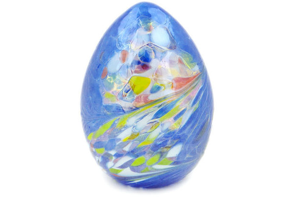 Borowski Hand-blown Glass Egg Figurine