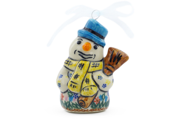 Snowman Ornament 4"