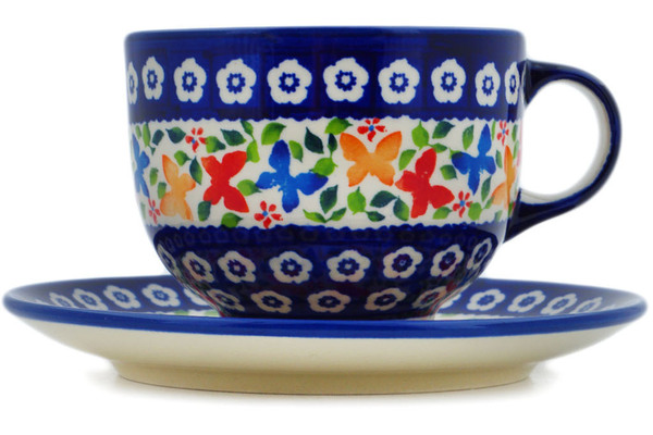 Cup with Saucer 18 oz