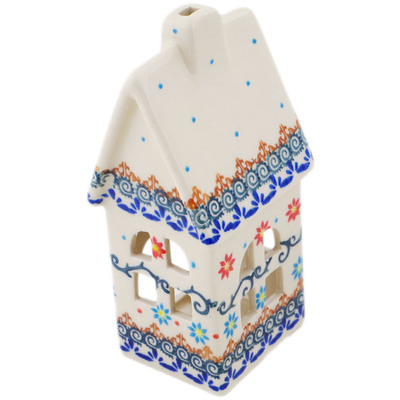 House Shaped Candle Holder 6"