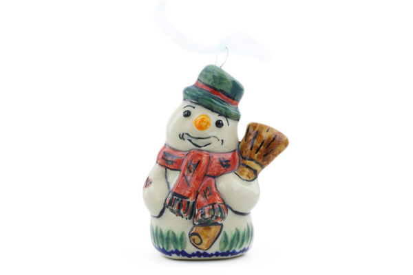 Snowman Ornament 4"
