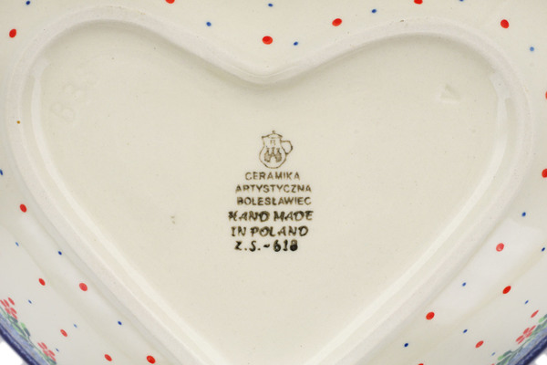 Heart Shaped Bowl 11"