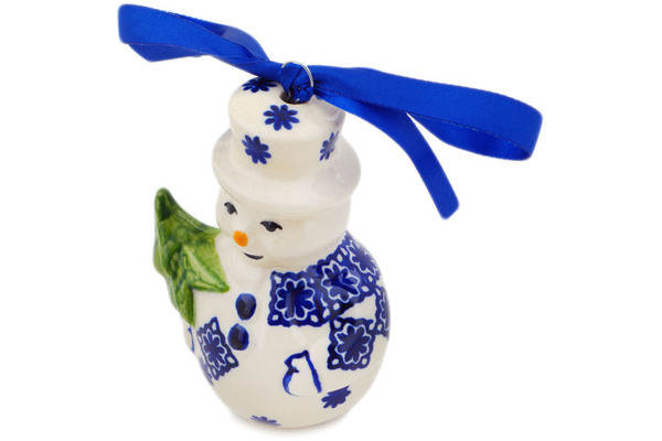 Snowman Ornament 4"