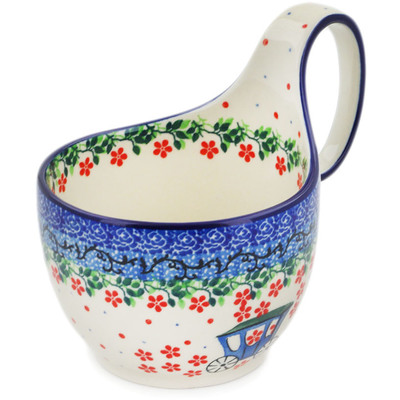 Bowl with Loop-Handle 6"