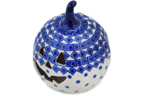 Jack O Lantern Candle Holder 6"