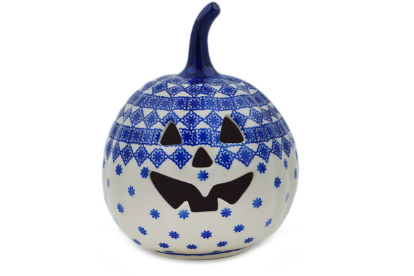 Jack O Lantern Candle Holder 6"