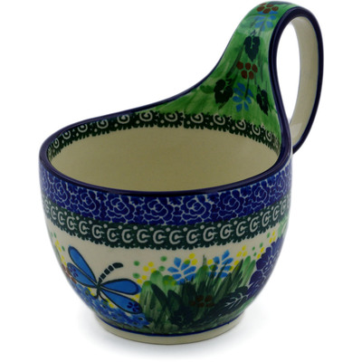 Bowl with Loop-Handle 6"