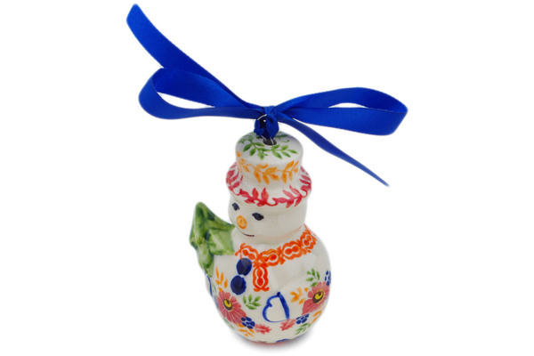 Snowman Ornament 4"