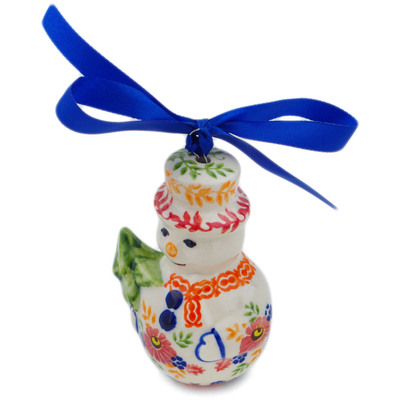 Snowman Ornament 4"