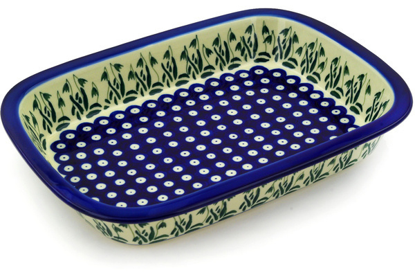 Rectangular Baker with Grip Lip