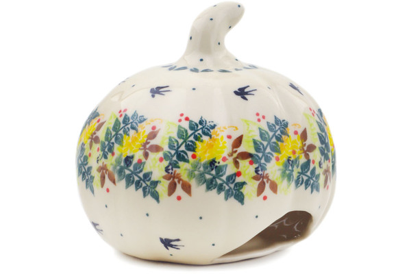 Jack O Lantern Candle Holder 5"