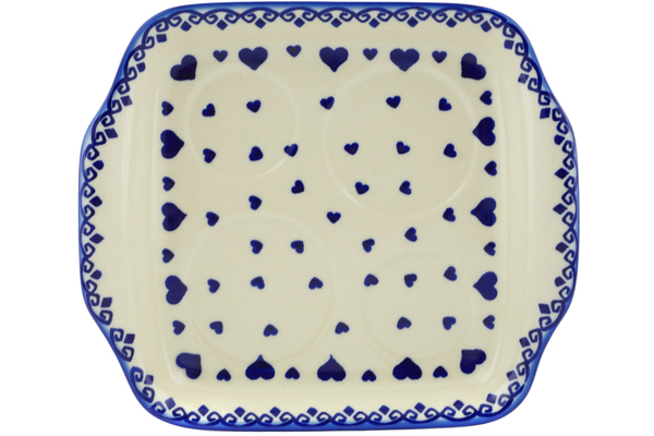 Tray with Handles 8"