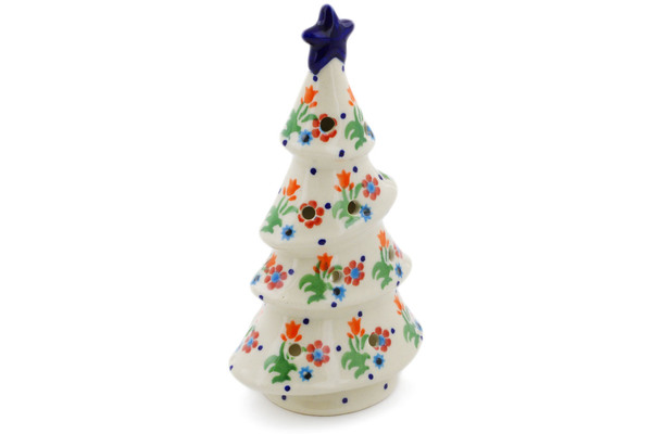 Christmas Tree Candle Holder 7"