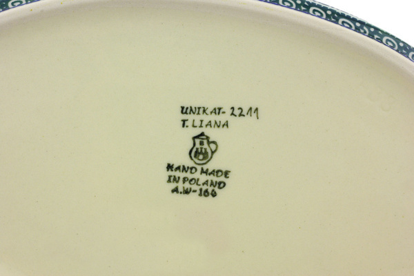 Oval Baker with Handles 13"