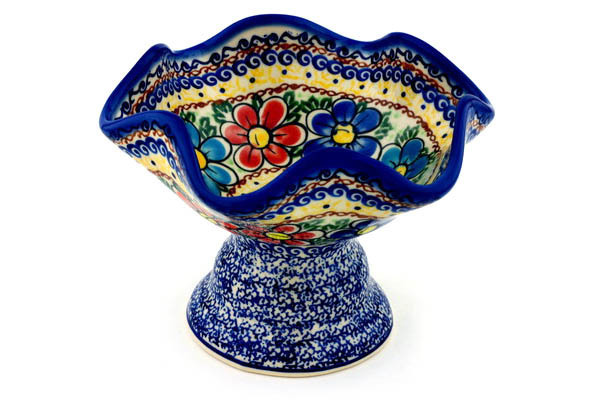 Bowl with Pedestal 8"