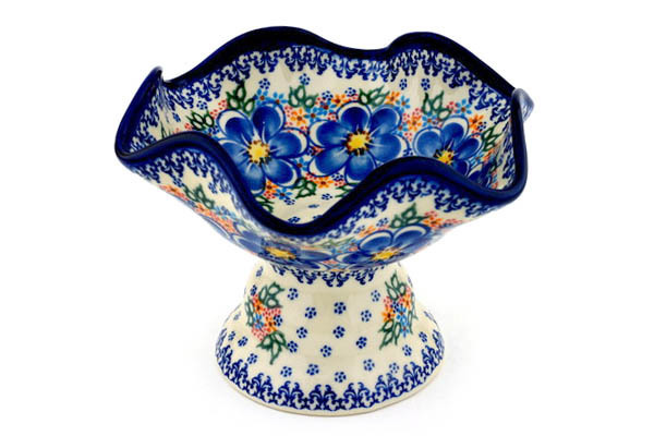 Bowl with Pedestal 8"