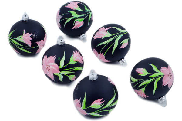 Christmas Ball Ornament 4"