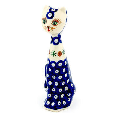 Cat Figurine 8"