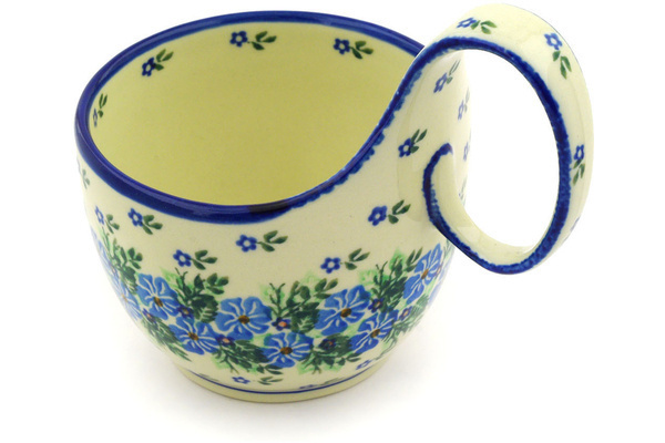 Bowl with Loop-Handle 6"