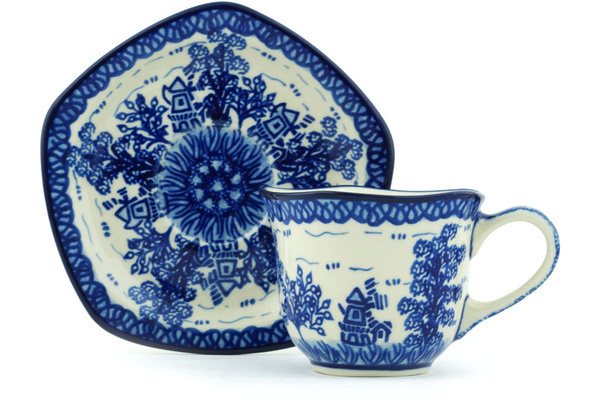 Cup with Saucer 8 oz