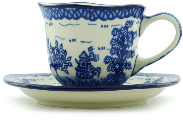 Cup with Saucer 8 oz