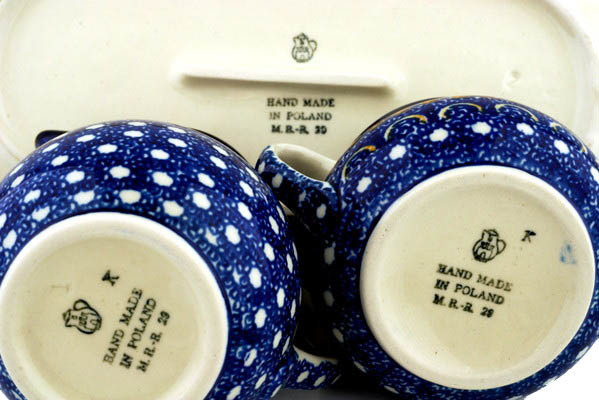 Sugar and Creamer Set 11"