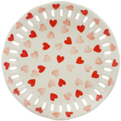 Plate with Holes 9"