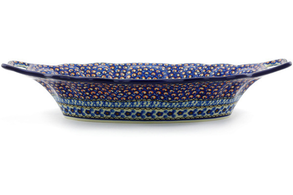 Platter with Handles 13"