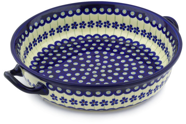 Round Baker with Handles 13"