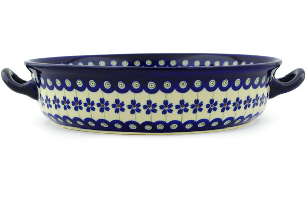 Round Baker with Handles 13"