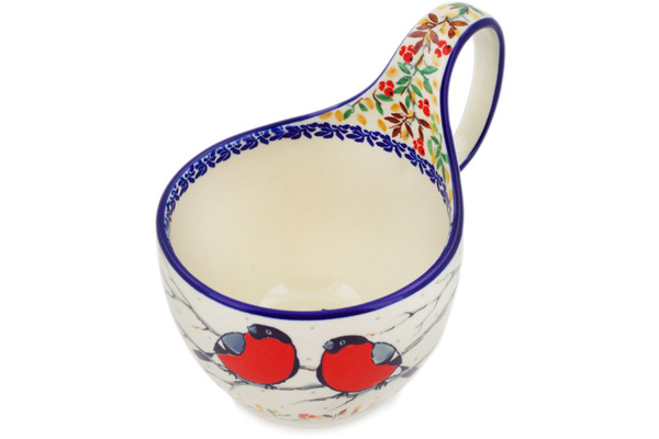 Bowl with Loop-Handle 6"