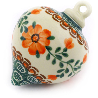 Christmas Ball Ornament 4"