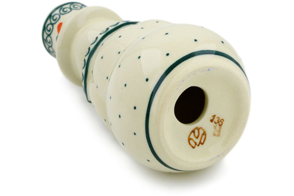 Snowman Candle Holder 6"