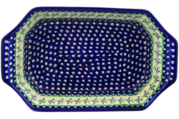 Rectangular Baker with Handles 14"