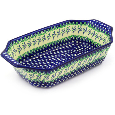 Rectangular Baker with Handles 14"