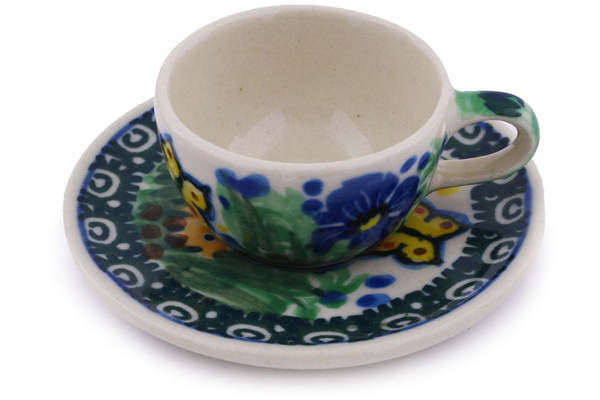 Mini Cup and Saucer 3"