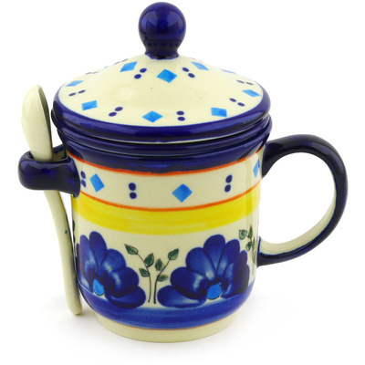 Brewing Mug with Spoon 12 oz