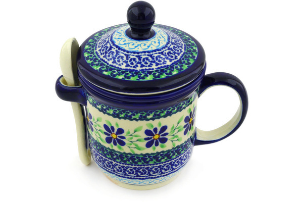 Brewing Mug with Spoon 12 oz