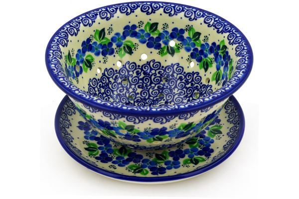 Colander with Plate 8"