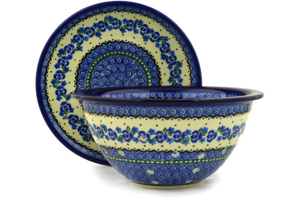 Colander with Plate 8"